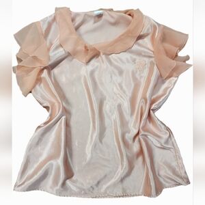 Premiere Intimates Silky Pink Night Top